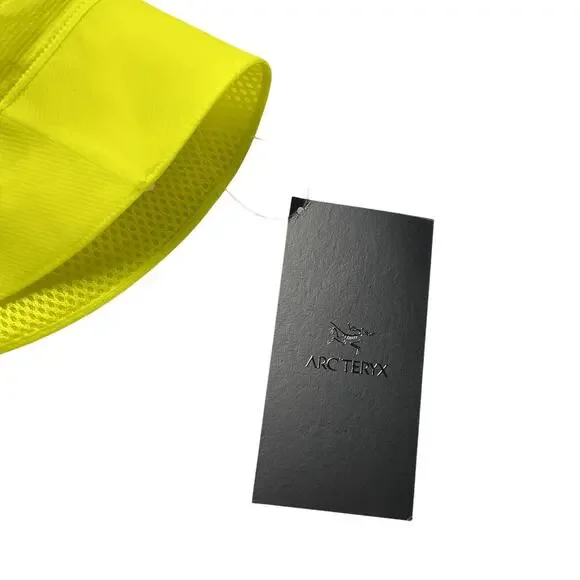 arcteryx aerios bucket hat euphoria neon yellow - Picture 4 of 8